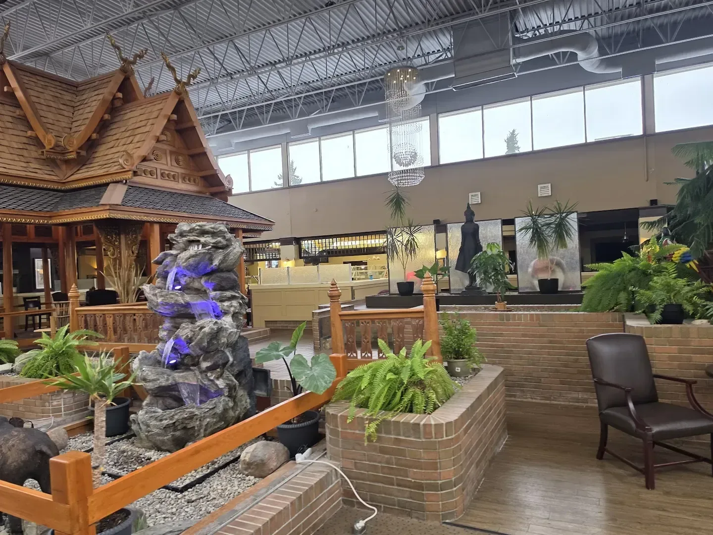 Resort grounds at Medicine Hat Lodge